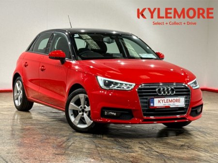 2016 Audi A1 1.0 TFSI AUTOMATIC - RED/BLACK TWO TONE - FACTORY ALLOYS - XENON HEADLIGHTS - PARKING AID - HEATING
