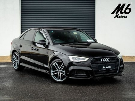 2019 Audi A3 S Line 4DR saloon Black Ed styling