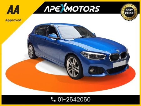 2017 BMW 1-Series FINANCE ARRANGED * 116 DIESEL M-SPORT 5DR HATCH * ONE CAREFUL OWNER FROM NEW * MANUAL * BEST COLOUR