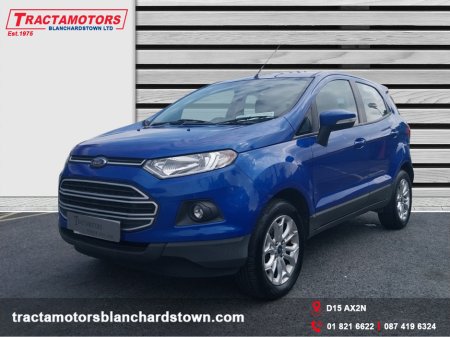 2017 Ford EcoSport 1.0T ECOBOOST ZETEC 1 125PS 5DR