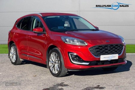 2021 Ford Kuga 2.0 190PS Vignale Diesel Auto AWD in Lucid Red with 57K