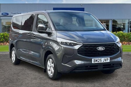 2025 Ford Tourneo Custom 340 Zetec AUTO L2 LWB 8 Seat Minibus FWD  2.5 PHEV 232ps Low Roof