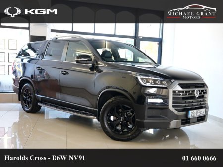 2025 KGM Musso EL 2.2 D AUTOMATIC P/T 4WD 4DR AWD PICK UP TRUCK DOUBLE CAB N1 COMMERCIAL