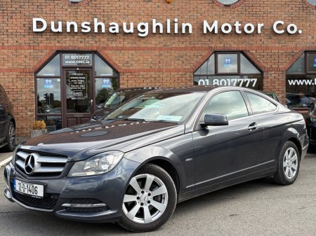 2012 Mercedes-Benz C-Class 2.1 C 220 CDI BE COUPE AUTO