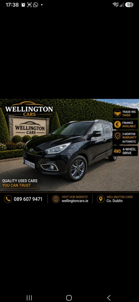 2015 Hyundai ix35 2.0 Diesel Executive 4WD 136hp Automatic