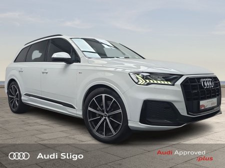 2021 Audi Q7 With VAT - 3.0TDI 231HP quattro Auto S Line - 2 Seats Commercial - Sunroof - Black Pack - €51,950