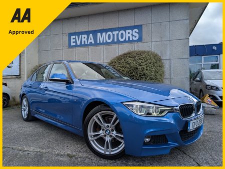 2017 BMW 3-Series 318D M-SPORT AUTOMATIC 2.0 DIESEL //LOW MILES//FULL LEATHER HEATED SEATS//SAT NAV//CRUISE CONTROL//