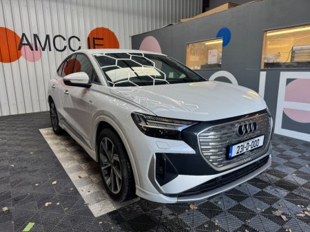 2023 Audi Q4 e-tron 2023 AUDI Q4 SPORTBACK E-TRON 40 S LINE AUTOMATIC/ PARKING CAMERA/ CRUISE CONTROL/ PADDLE SHIFTERS A