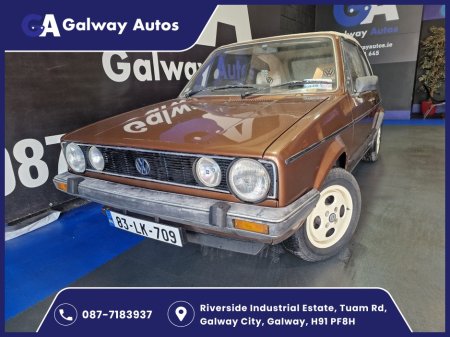 1983 Volkswagen Golf CABRIOLET GL