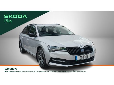 2023 Skoda Superb SPORTLINE - HEATED SEATS - HEATED STEERING WHEEL - SUNROOF - FULL SKODA SERVICE HISTORY-2 YEAR SKODA