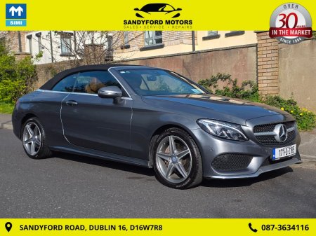 2017 Mercedes-Benz C-Class C 180 Cabriolet AMG Line 2DR AU