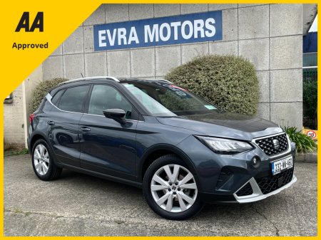 2023 SEAT Arona XCELLENCE 1.0 PETROL MANUAL //HIGH SPEC//HALF LEATHER SEATS//SAT NAV//REVERSE CAMERA//KEYLESS ENTRY/