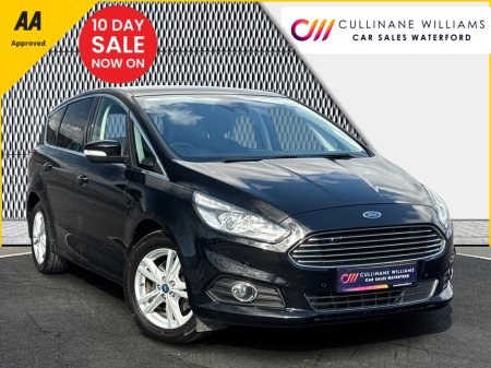 2017 Ford S-Max 2017 TITANIUM 2.0 DIESEL 180BHP 7 SEATER €72 P/W WITH NO CASH DEPOSIT 10 DAY SALE NOW ON!!!