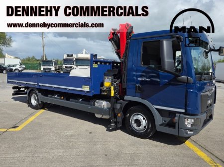 2026 Man TGL 12.190 Flatbed with Crane
