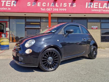 2012 Fiat 500 FULL MAIN DEALER SERVICE HISTORY, 1.2 POP, BLACK