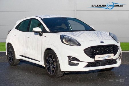 2023 Ford Puma 1.0T 125PS ST-Line in Frozen White with 12K