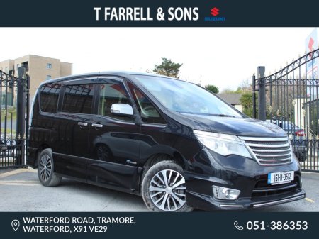 2015 Nissan Serena 2.0 Petrol Hyrbid Automatic 8 Seater