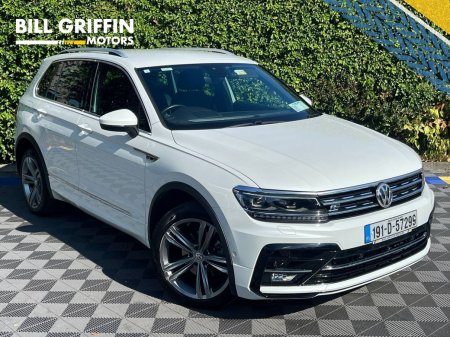 2019 Volkswagen Tiguan R-LINE 4MOTION 2.0 TDI AUTO // R-LINE HEATED SEATS // HEADS-UP DISPLAY // 360 PARKING CAMERAS