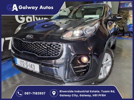 2017 Kia Sportage 1.7 CRDI PLATINUM **SAT NAV, PAN ROOF, FULL 2 TONE LEATHER**