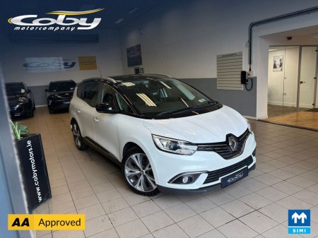 2019 Renault Grand Scenic Signature TCE 140 GPF MY18 4DR Manual. CarPlay, Alloy Wheels, MFSW, Cruise Control, Bluetooth, Dual