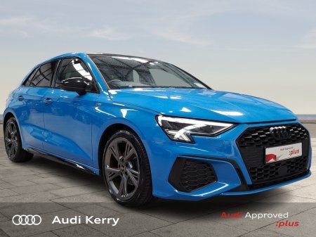 2023 Audi A3 SPORTBACK 1.5 35TFSI 150BHP S-LINE BLACK EDITION AUTOMATIC WITH PAN ROOF