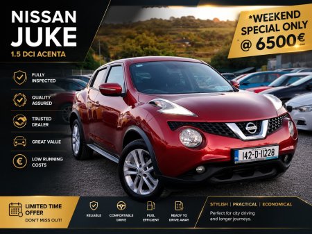 2014 Nissan Juke 1.2L Petrol - Low mileage - Manual