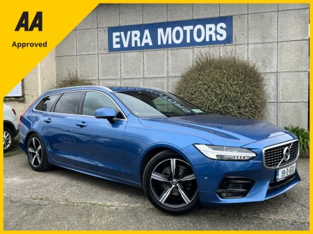 2019 Volvo V90 R-DESIGN D4 AUTOMATIC 2.0 DIESEL //HIGH SPEC//PANORAMIC GLASS ROOF//HARMAN KARDON SOUND//360 PARKING