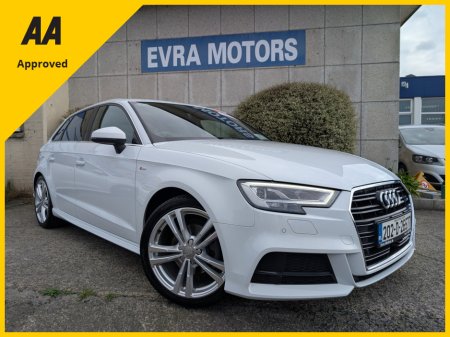 2020 Audi A3 AUTOMATIC 1.4 PETROL //LOW MILES//HALF LEATHER HEATED SEATS//REVERSE CAMERA//ADAPTIVE CRUISE CONTROL