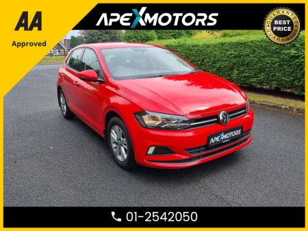 2019 Volkswagen Polo FINANCE ARRANGED * TOP-SPEC 1.0 5Dr SE EVO * NEW NCT AUG-2028 * BEAUTIFUL DEEP RED COLOUR * AA APPRO