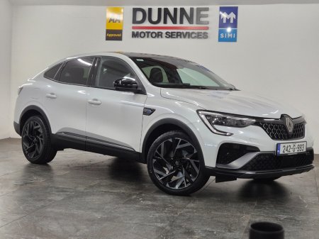 2024 Renault Arkana **ESPRIT ALPINE**E-TECH HYBRID**PEARL WHITE PAINT/CONTRAST BLACK ROOF**19"DIAMOND CUT ALLOYS**LEATHE