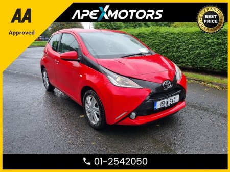 2015 Toyota Aygo FINANCE ARRANGED * TOYOTA QUALITY AND RELIABILITY * 1.0 5DR X-PLAY * TOP-SPEC * NEW NCT MAY-27 * LOW