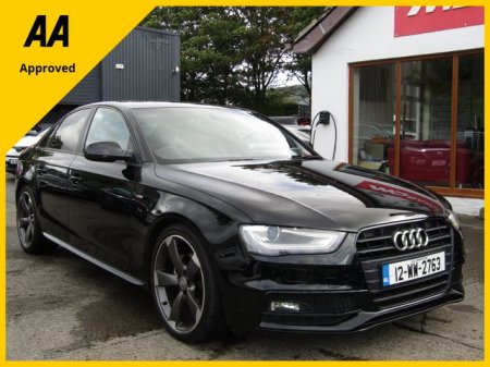 2012 Audi A4 2.0 TDI Sline Black ED 141BHP 4DR