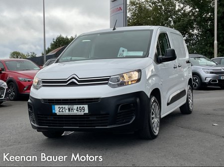 2022 Citroen Berlingo LX BLUEHDI 100 MWB 65 650KG EU6.
