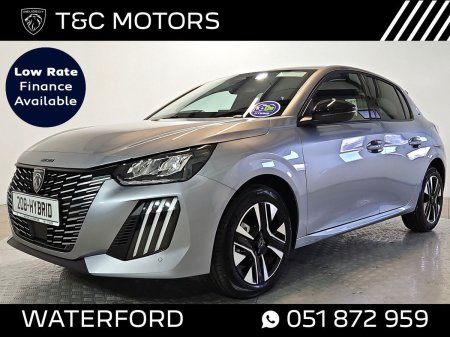 2026 Peugeot 208 All New Allure Hybrid, Rear Camera & Rear Parking Sensors, Air Conditioning, 10" Touch Screen with W