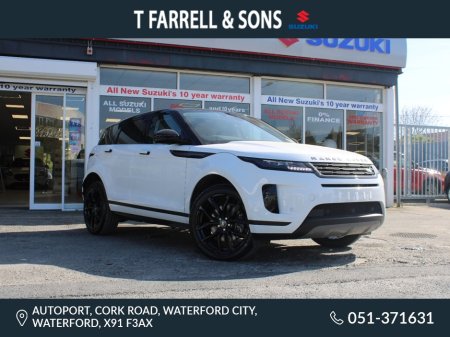 2025 Land Rover Range Rover Evoque 1.5 P300E 4WD S Model + black roof & balck alloys