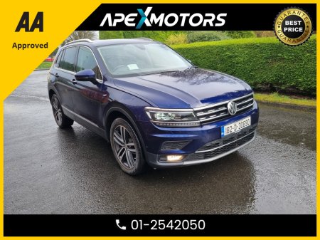 2018 Volkswagen Tiguan FINANCE ARRANGED * HIGH-LINE with LEATHER (TOP-SPEC) * 4X4 4-Motion * 2.0 AUTO DIESEL * AUTOMATIC *