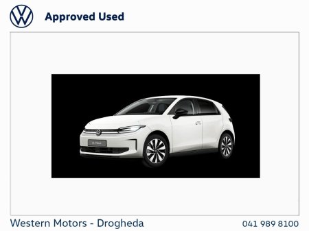 2026 Volkswagen Polo ID POLO LIfe 37KW 116 HP Available 262 reg