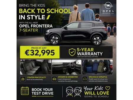2026 Opel Frontera *  7 Seater * HYBRID GS 1.2 136BHP