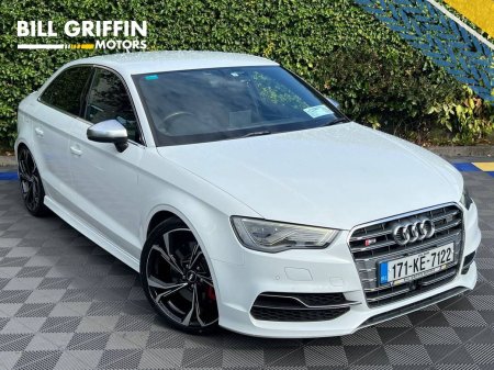 2017 Audi S3 QUATTRO 2.0 TFSI AUTO // NEW 19" DIAMOND CUT ALLOYS // 300 BHP // BLUETOOTH MUSIC // LEATHER SPORT S