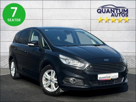 2017 Ford S-Max 2017 TITANIUM 2.0 DIESEL 180BHP 7 SEATER €72 P/W WITH NO CASH DEPOSIT 10 DAY SALE NOW ON!!!