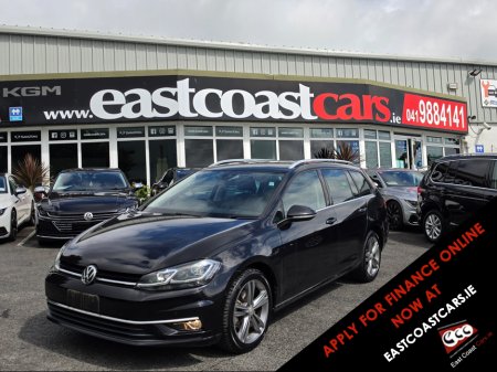 2019 Volkswagen Golf ESTATE LEATHER ( 192 REG ) 2.0 TDI FULL LEATHER SEATS HIGHLINE VIRTUAL CLOCKS - SAT NAV PACK - NAVIG