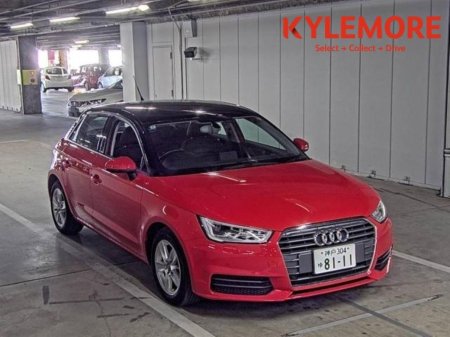 2018 Audi A1 1.0 TFSI AUTOMATIC - RED/BLACK TWO TONE - FACTOY ALLOYS