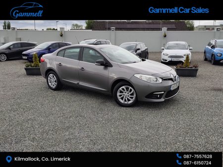 2016 Renault Fluence LIMITED EDITION 1.5 DCI 95 201 4DR