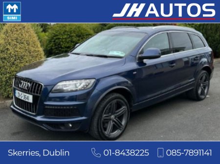 2013 Audi Q7 3.0tdi S Line + Quattro 242HP