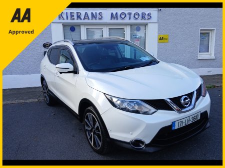 2017 Nissan Qashqai 1.5 DCI TEKNA 110PS : Low Mileage : FINANCE ARRANGED :