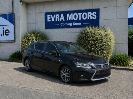 2017 Lexus CT F-SPORT AUTOMATIC HYBRID 1.8 PETROL //LOW MILES//HEATED SEATS//KEYLESS ENTRY//REVERSE CAMERA//ADAPTI