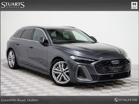 2026 Audi A5 A5 AVANT S/LINE QUATTRO AVANT TFSIe PHEV. DAYTONA GREY METALLIC, BLACK LEATHER INTERIOR. 25.9kw BATT