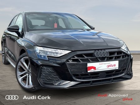 2026 Audi A3 SPORTBACK 2.0 30TDI 115BHP S-LINE WITH BLACK STYLING & COMFORT PACK