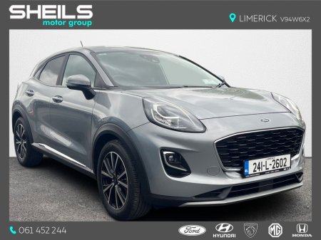 2024 Ford Puma 1.0L EcoBoost Hybrid 125PS Titanium Auto
