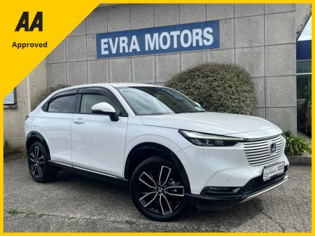 2022 Honda Vezel HR-V AUTOMATIC HYBRID 1.5 PETROL //HIGH SPEC//HALF LEATHER HEATED SEATS//HEATED STEERING WHEEL//REVE